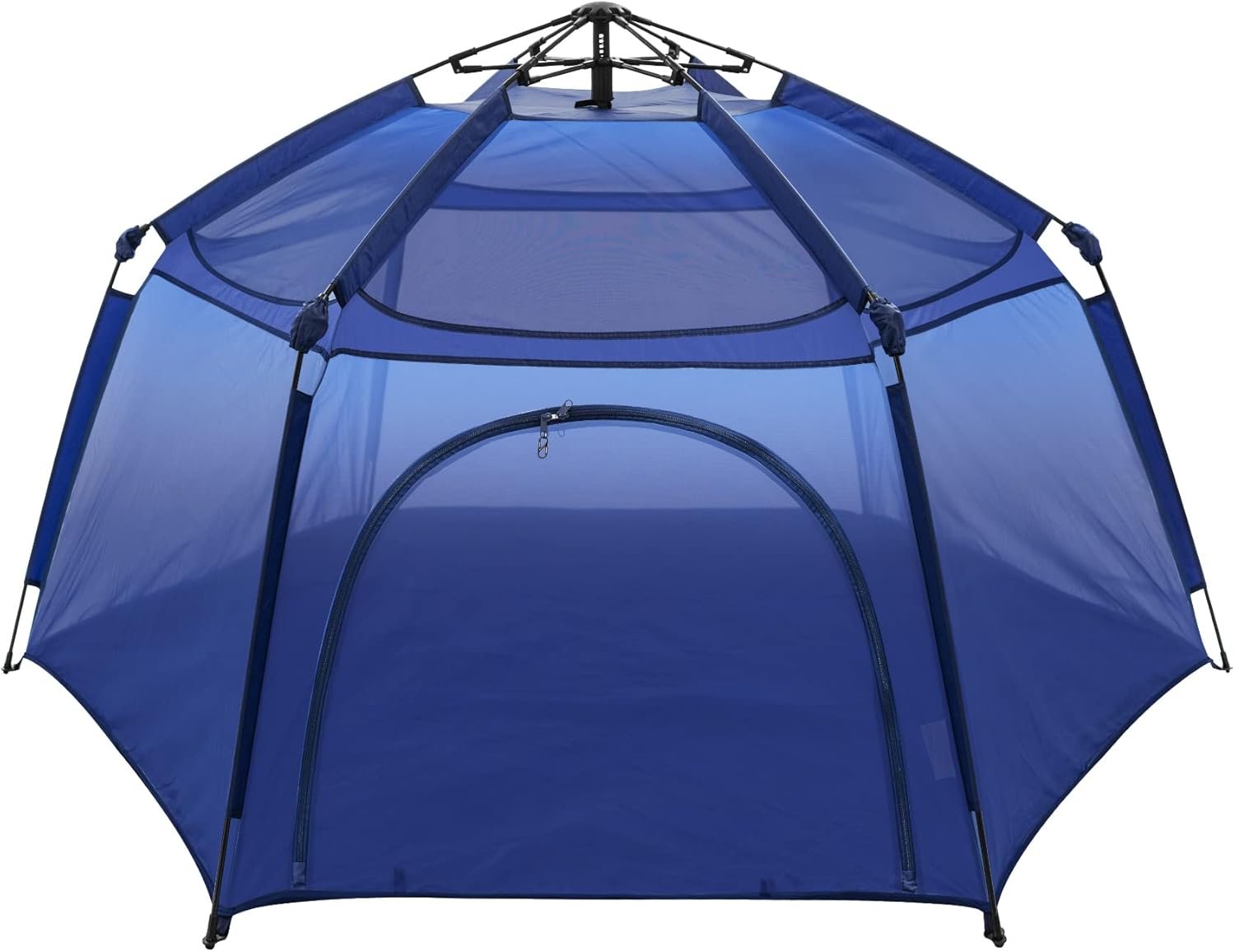 Alvantor® Baby Playpen Pop Up Play Yard 84″x84″x44”Large Kids Play Tent Indoor Outdoor Playhouse Mesh Play Pen, Mosquito Net Playpen Camping Beach Playground for Babies Toddlers Infant, Navy
