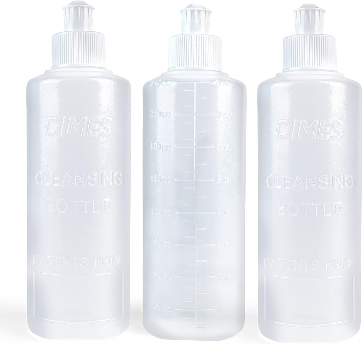 Dimes Peri Bottle Postpartum Essentials [3-Pack] – Portable Bidet Perineal Squirt Bottle – Feminine hygiene Essential