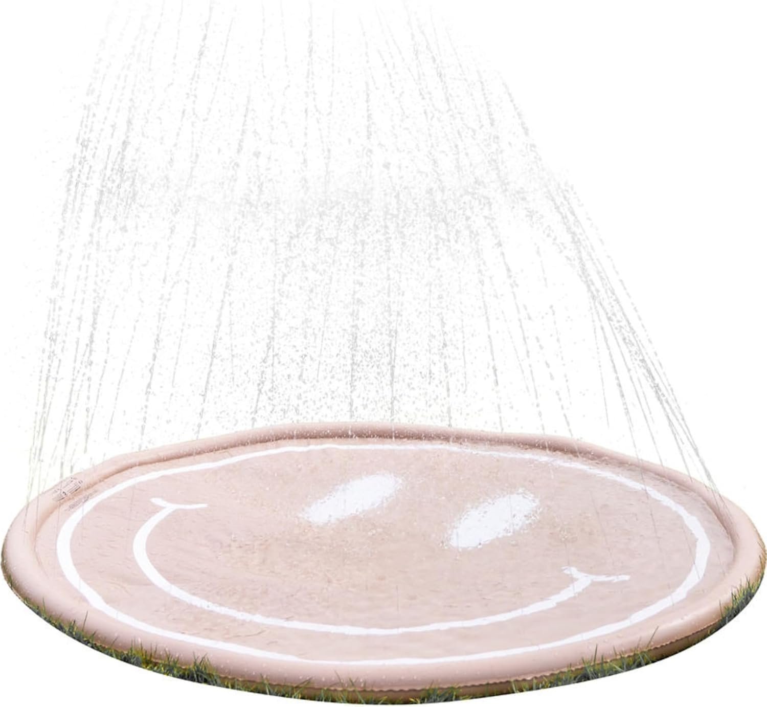 Bouncee Splash Pad Sprinkler for Kids – 68″ Outside Mini Pool for Baby and Toddler – Splash Pad for Toddlers – Splash Pad for Kids Ages 4-8 – Inflatable Outdoor Toys for Toddlers – Water Toys