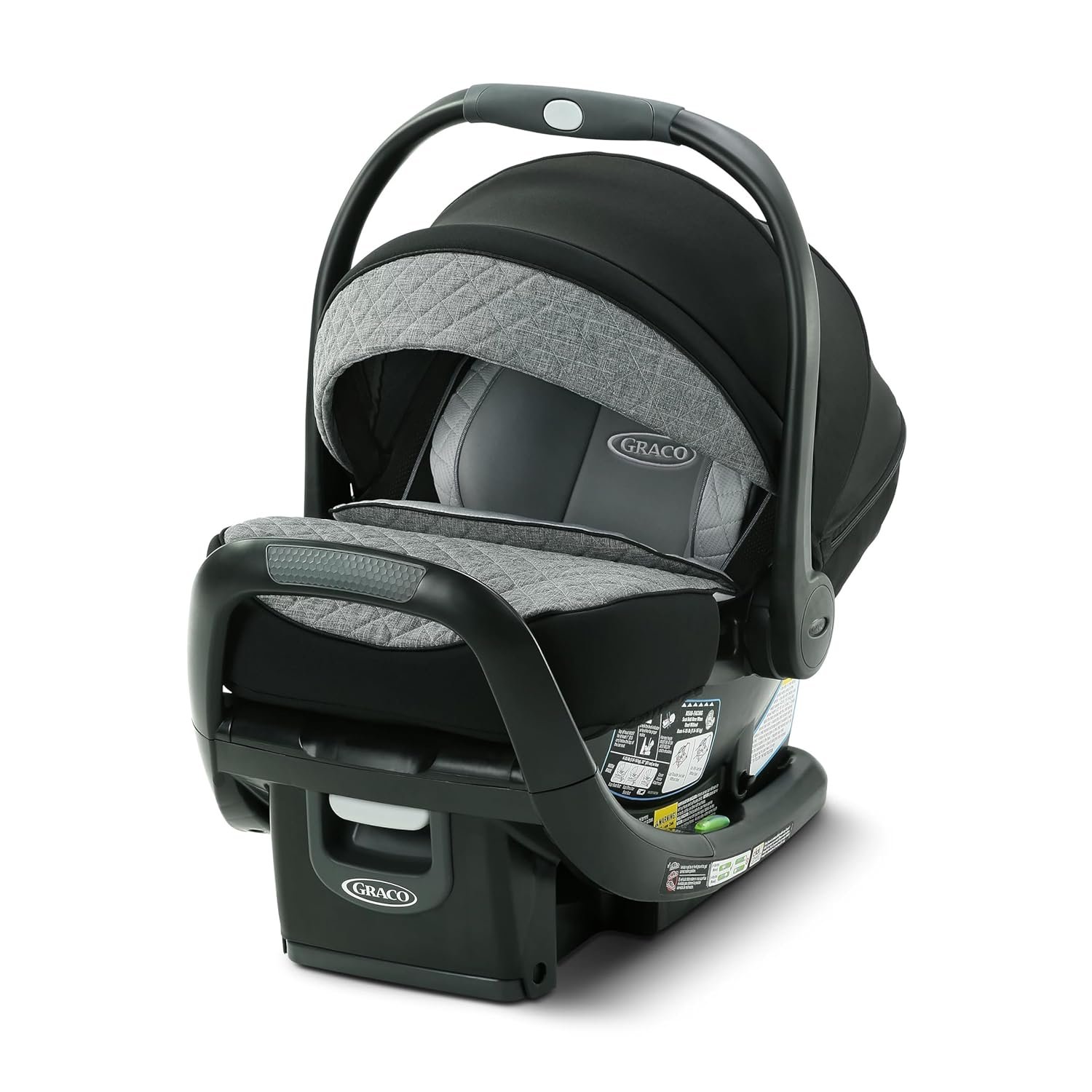 Graco® SnugRide SnugFit Elite Infant Car Seat, Anti Rebound Bar for Extra Safety, SnugLock Easy Install, Premium softgood, All-Weather Boot, Baby Car seat, Nico